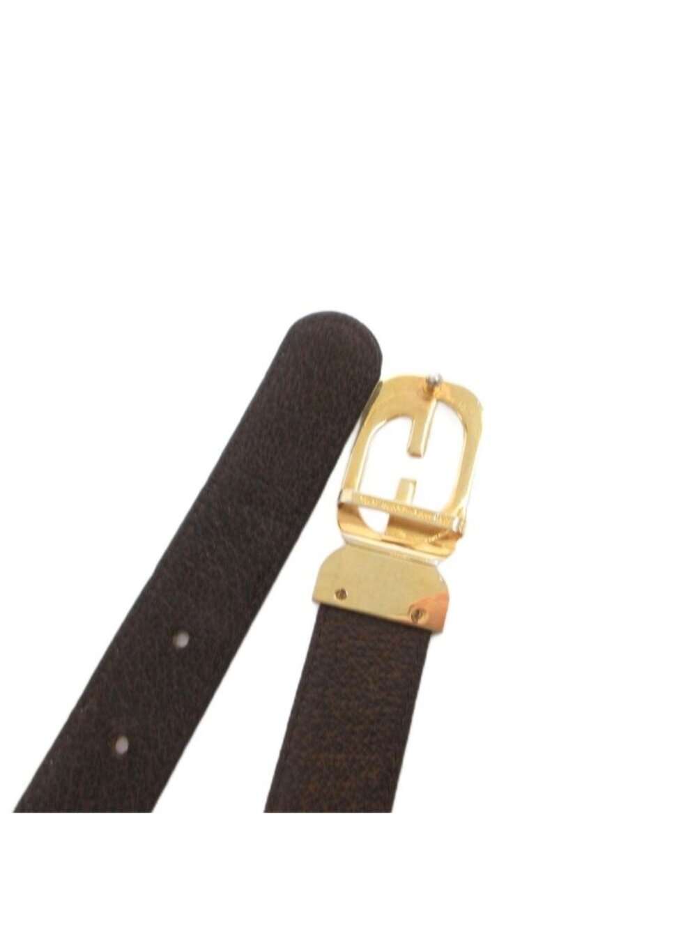 Gucci Belt GG Canvas Leather Brown - Picture 4 of 7
